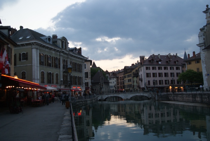 Annecy's beautiful town center