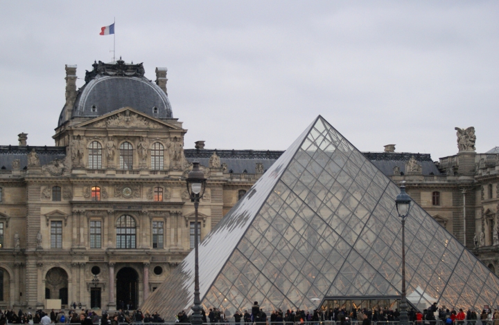 Glass Pyramid - Louvre, Paris